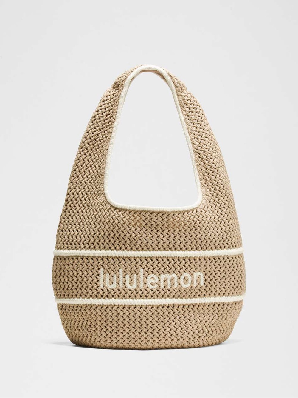 Lululemon Cotton Crochet Shoulder Bag 7L